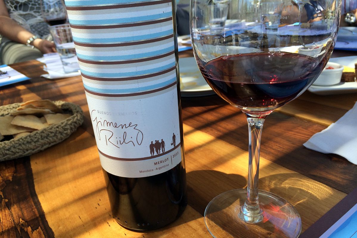 05-13 Merlot Wine Tasting At Gimenez Rilli On The Uco Valley Wine Tour Mendoza